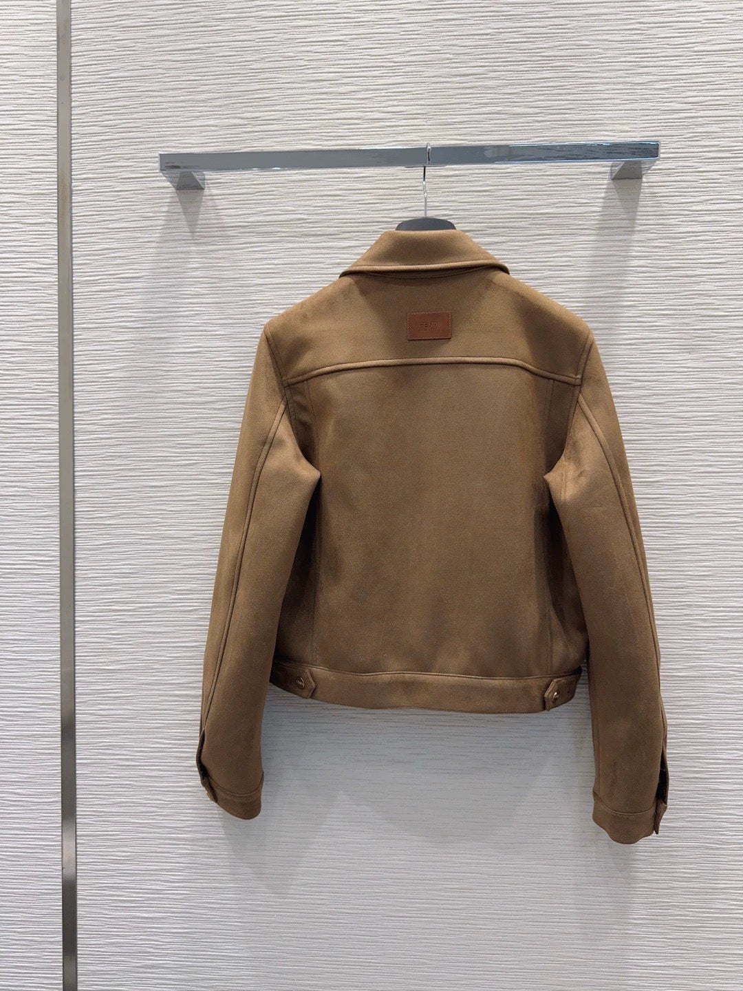 26New Faux Suede Jacket