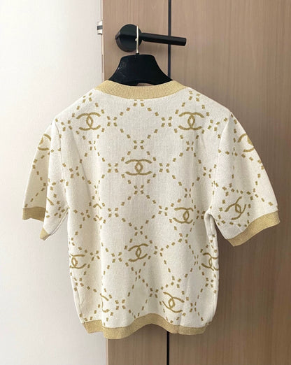 Logo Knit T-shirt