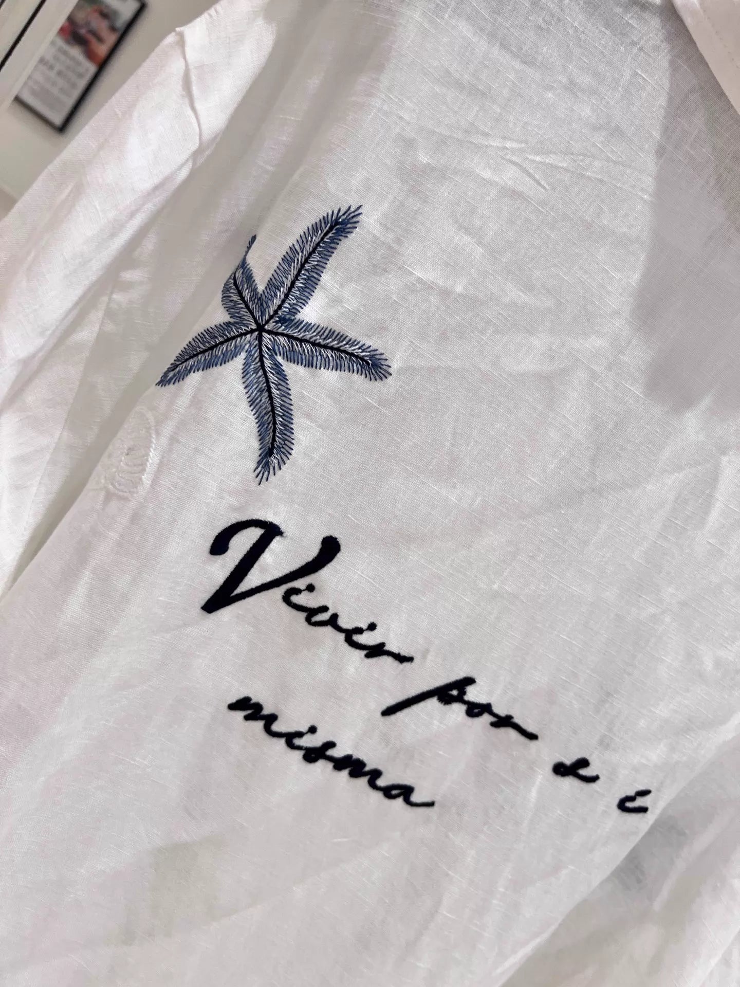 26ss Embroidered Shirt