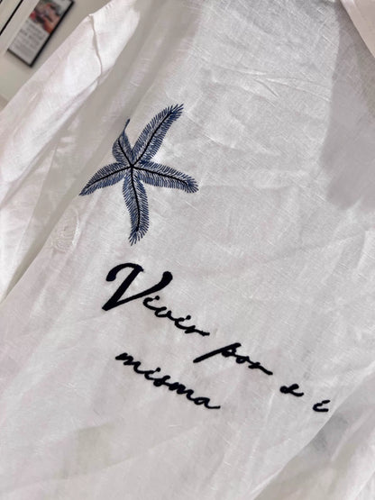 26ss Embroidered Shirt