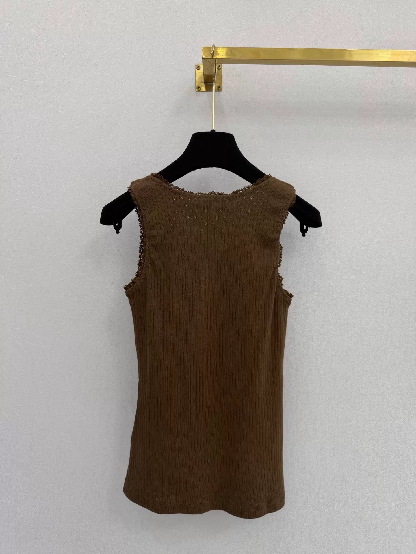 26ss Lace Trim Vest/Skirts