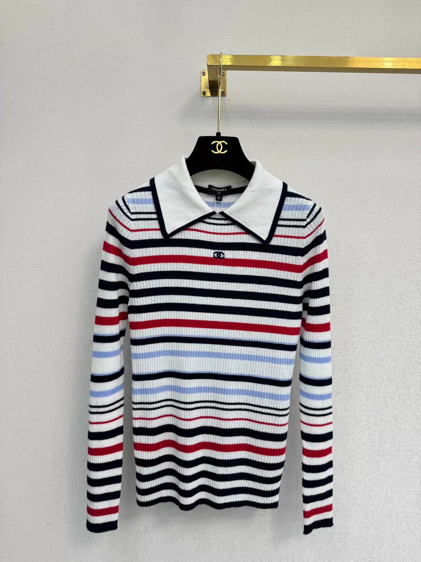 26ss Striped Knit Sweater