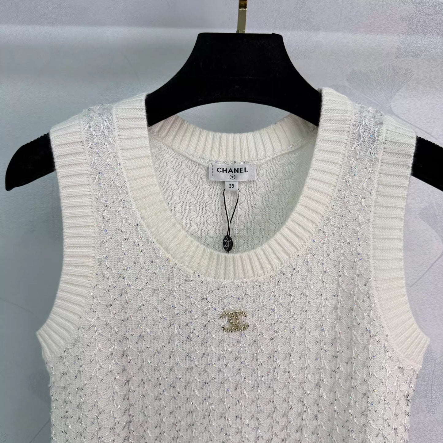 Knitted Sleeveless Vest