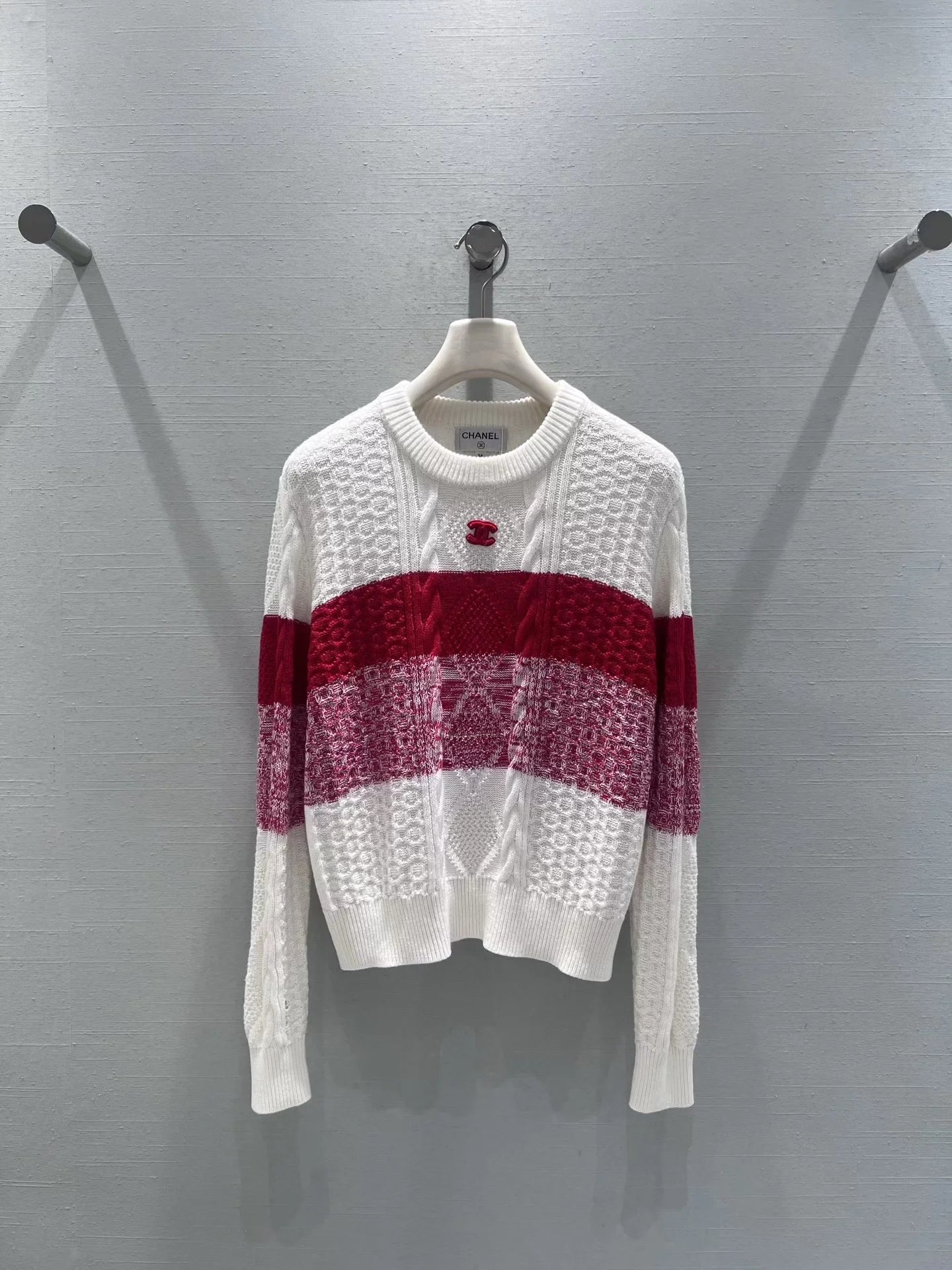 striped sweater