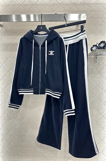 Hooded webbing set
