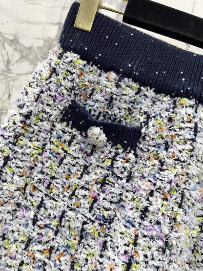 Knitted cardigan/vest/skirt