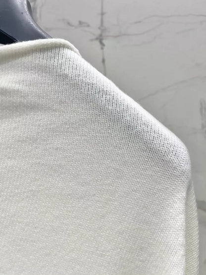 25fw One shoulder knitted long sleeved top