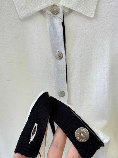 Shirt Collar Cardigan