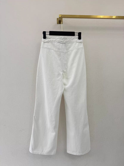 26ss High-waisted straight-leg jeans