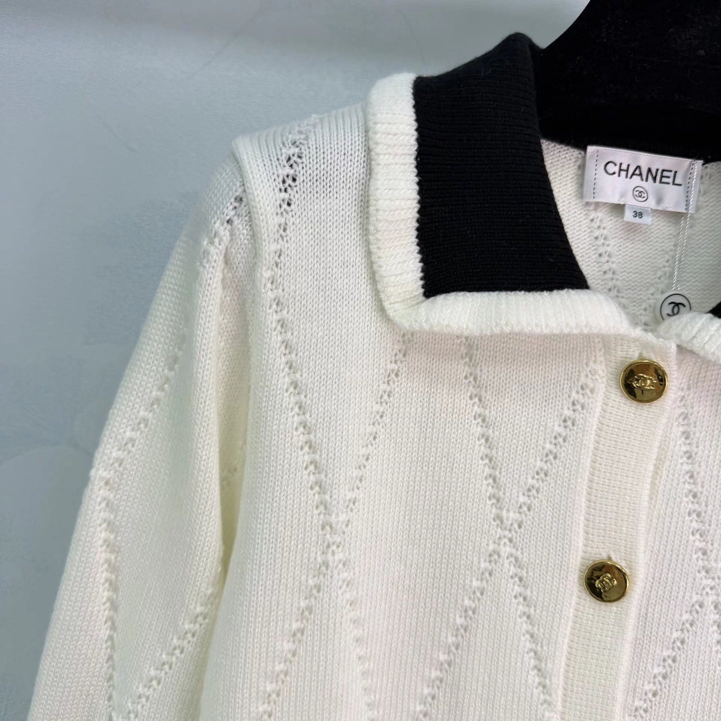 Diamond Pattern Knit Cardigan