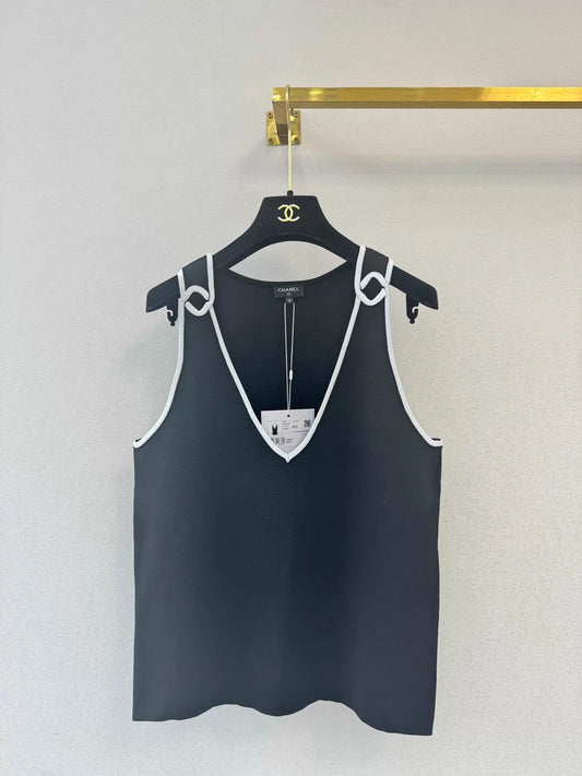 26ss V-neck sleeveless vest