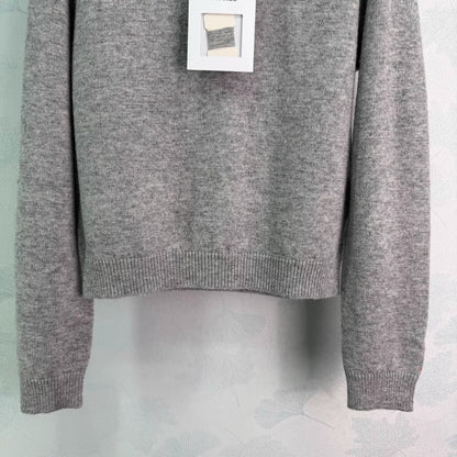 Layered V-neck sweater