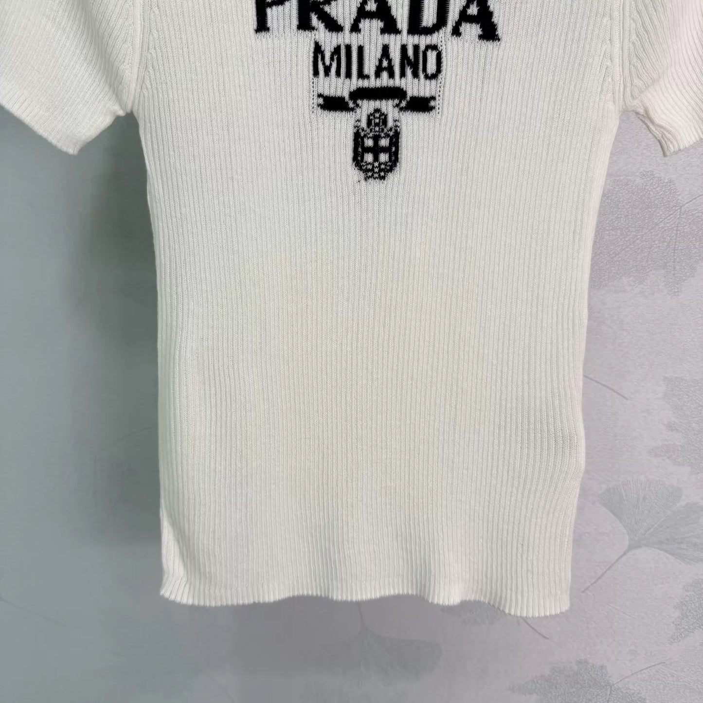 26ss Crew Neck Knit T-Shirt