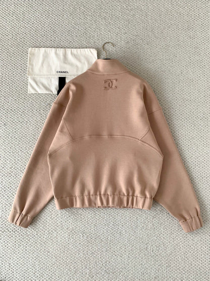 26New Women’s Beige Half-Zip Long-Sleeve