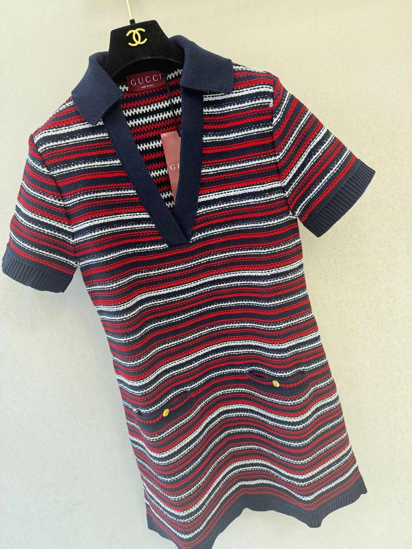 Striped Knit Dress