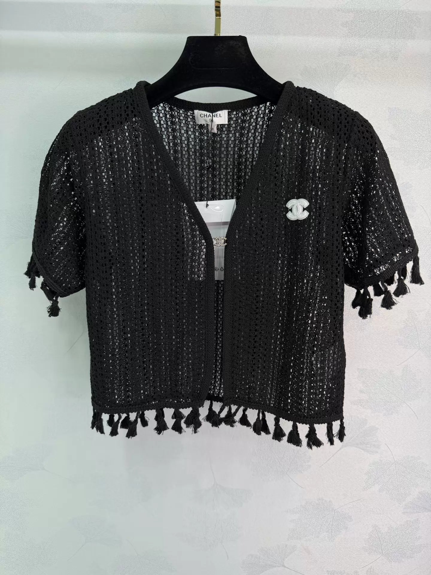 26ss V-neck Knit Short-Sleeve Cardigan