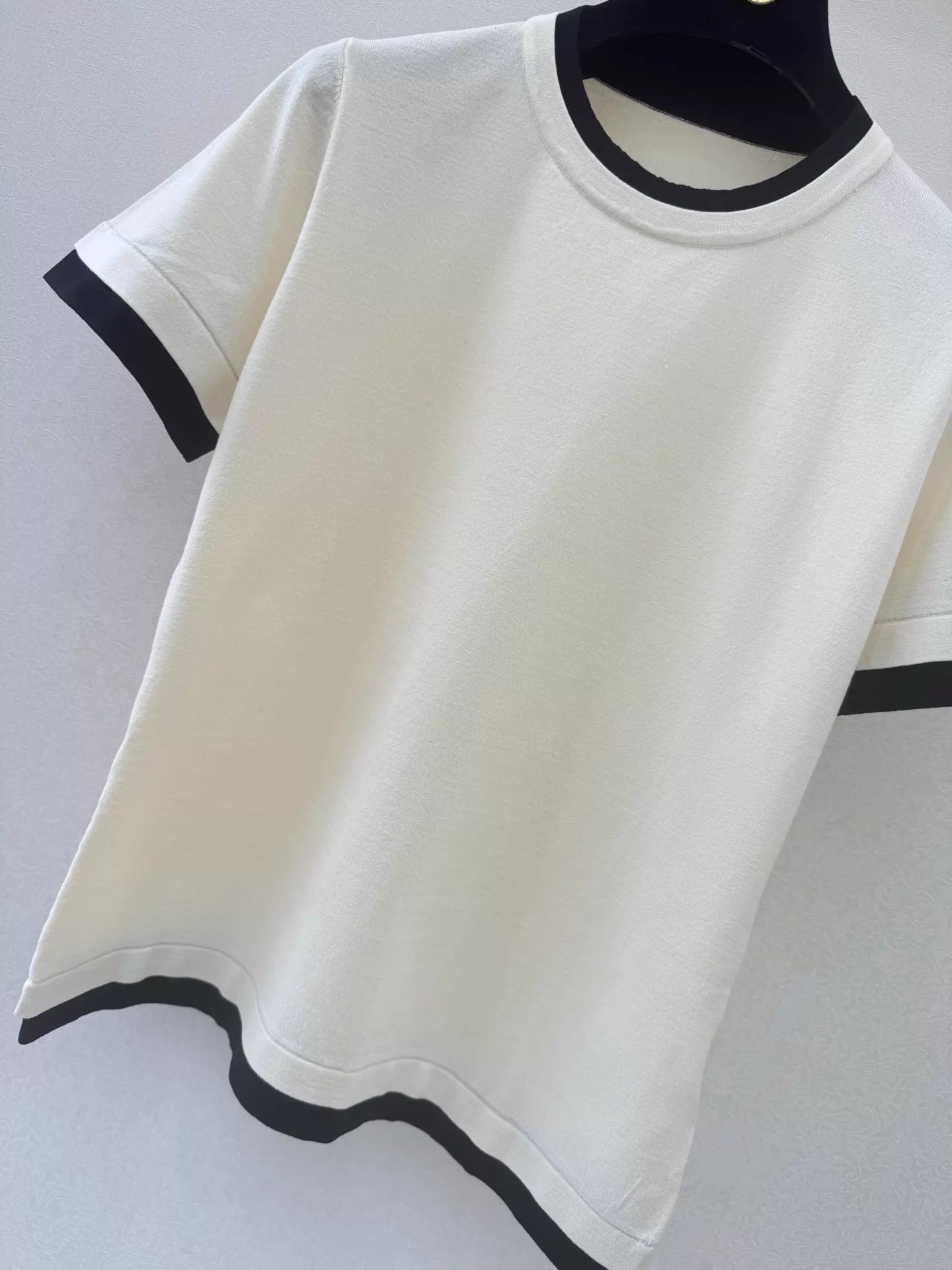 26ss Faux Two-Piece Patchwork T-Shirt