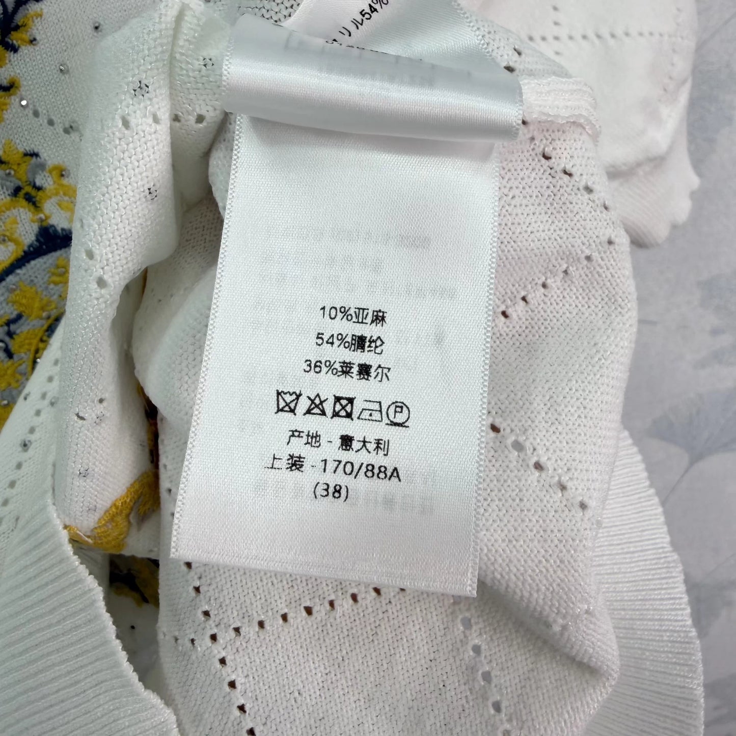 Horse Pattern Knit Top
