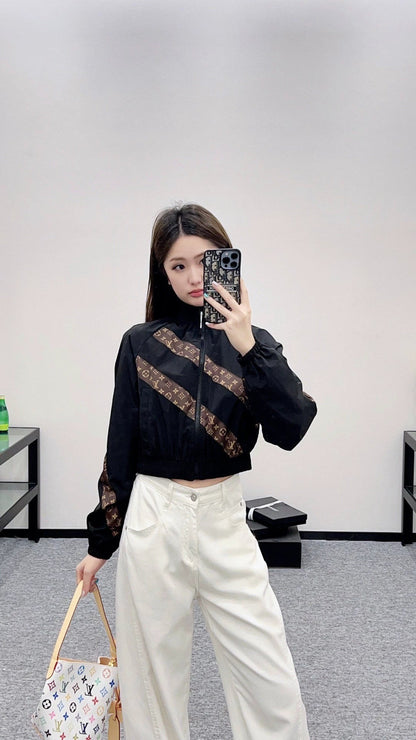 L 25 bias-cut casual jacket