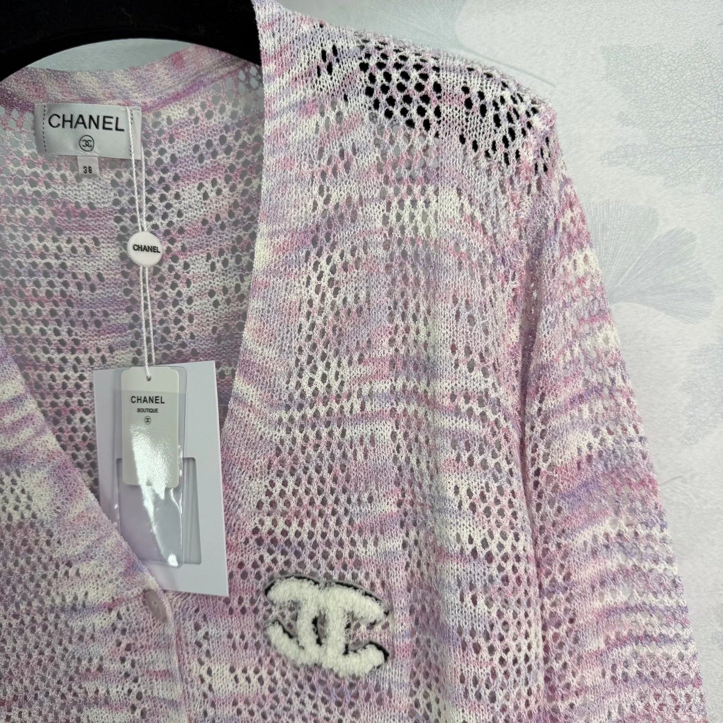 Openwork Knit Cardigan