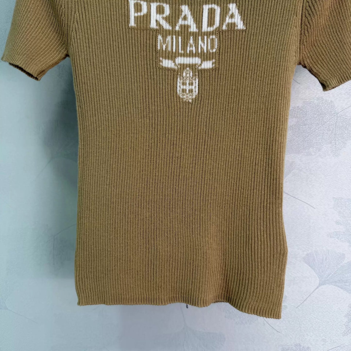 26ss Crew Neck Knit T-Shirt