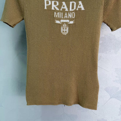 26ss Crew Neck Knit T-Shirt