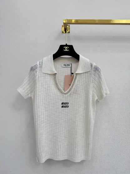 26ss Knitted Polo Shirt