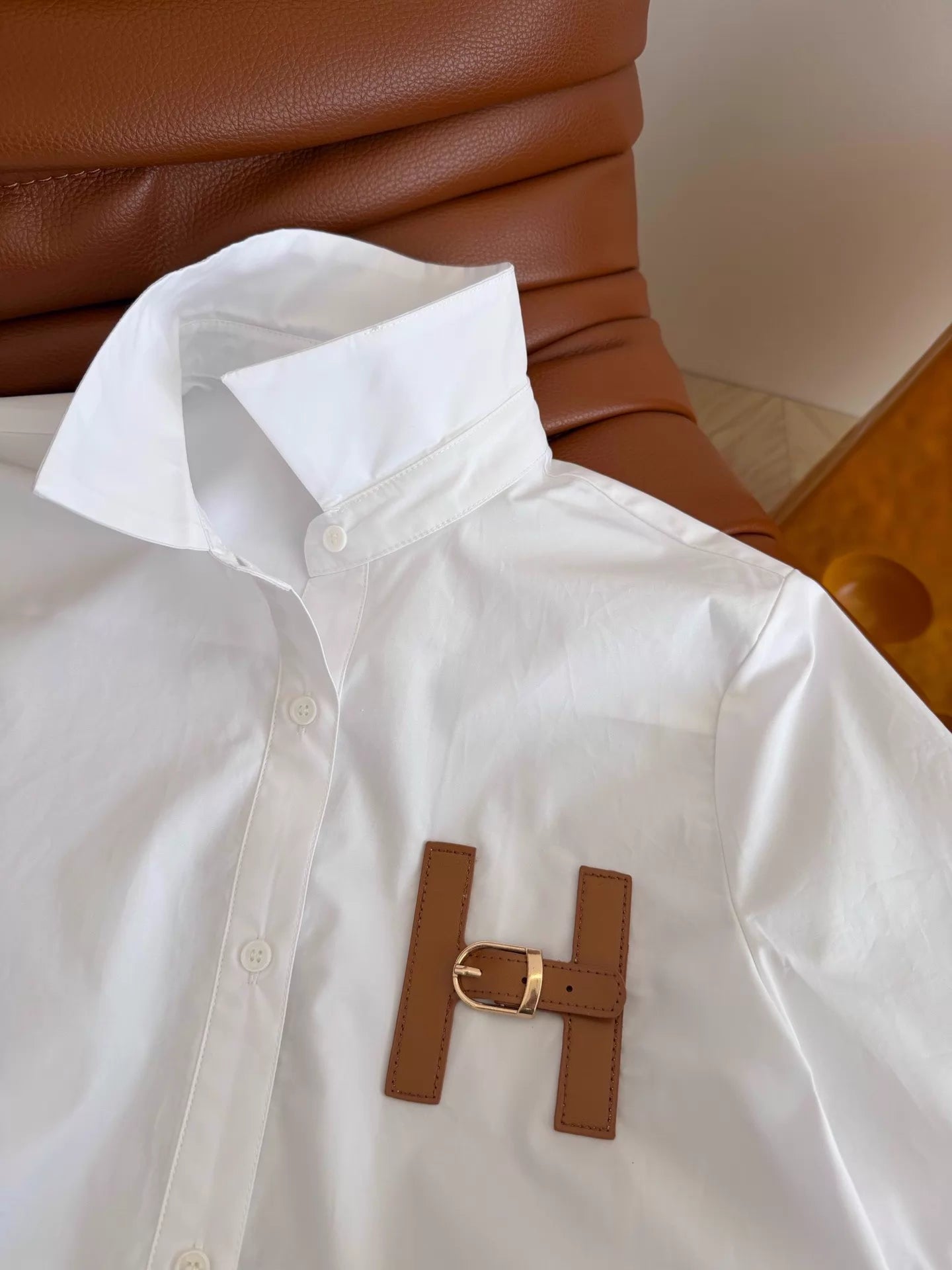 26ss H-patterned T-shirt