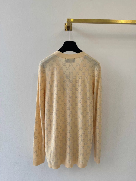26ss Jacquard Knit Cardigan