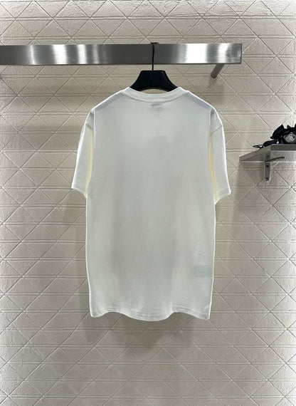 25fw Round neck printed T-shirt