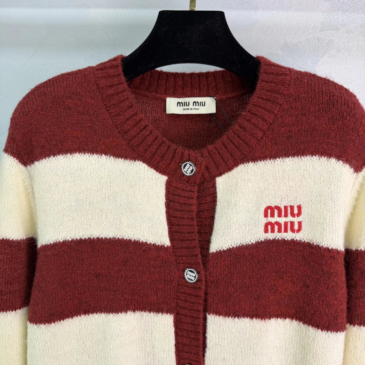 Striped Knit Cardigan