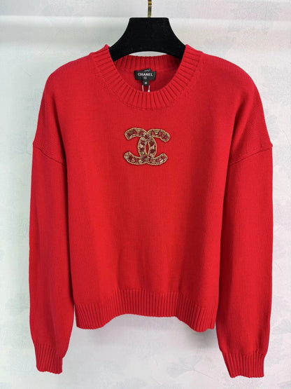 Embroidered Sweater