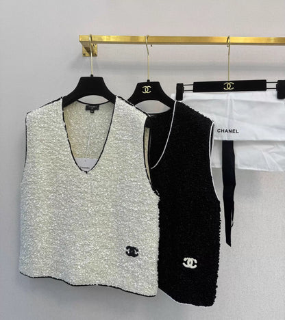 26ss V-neck sleeveless vest