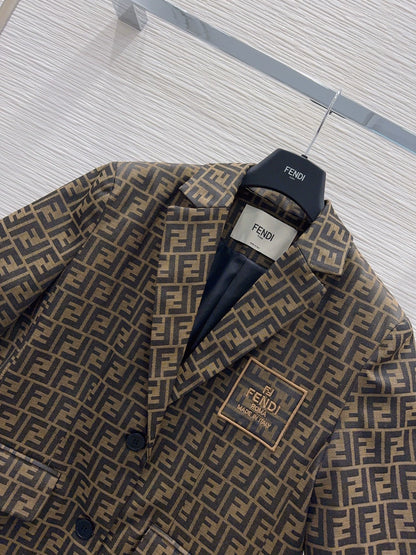 Fendi/26SS New Short-Sleeve Blazer