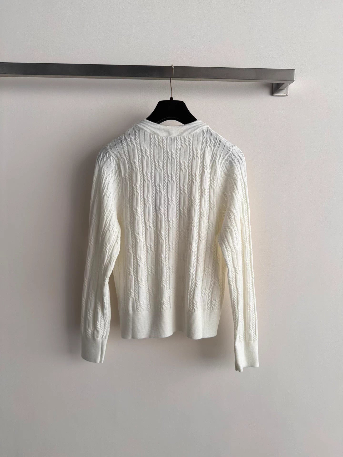 Rhinestone Logo Sweater