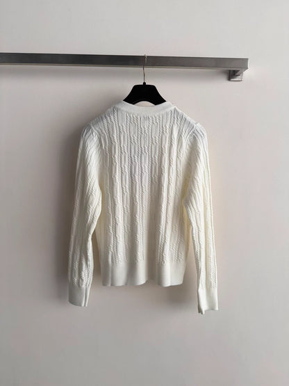 Rhinestone Logo Sweater