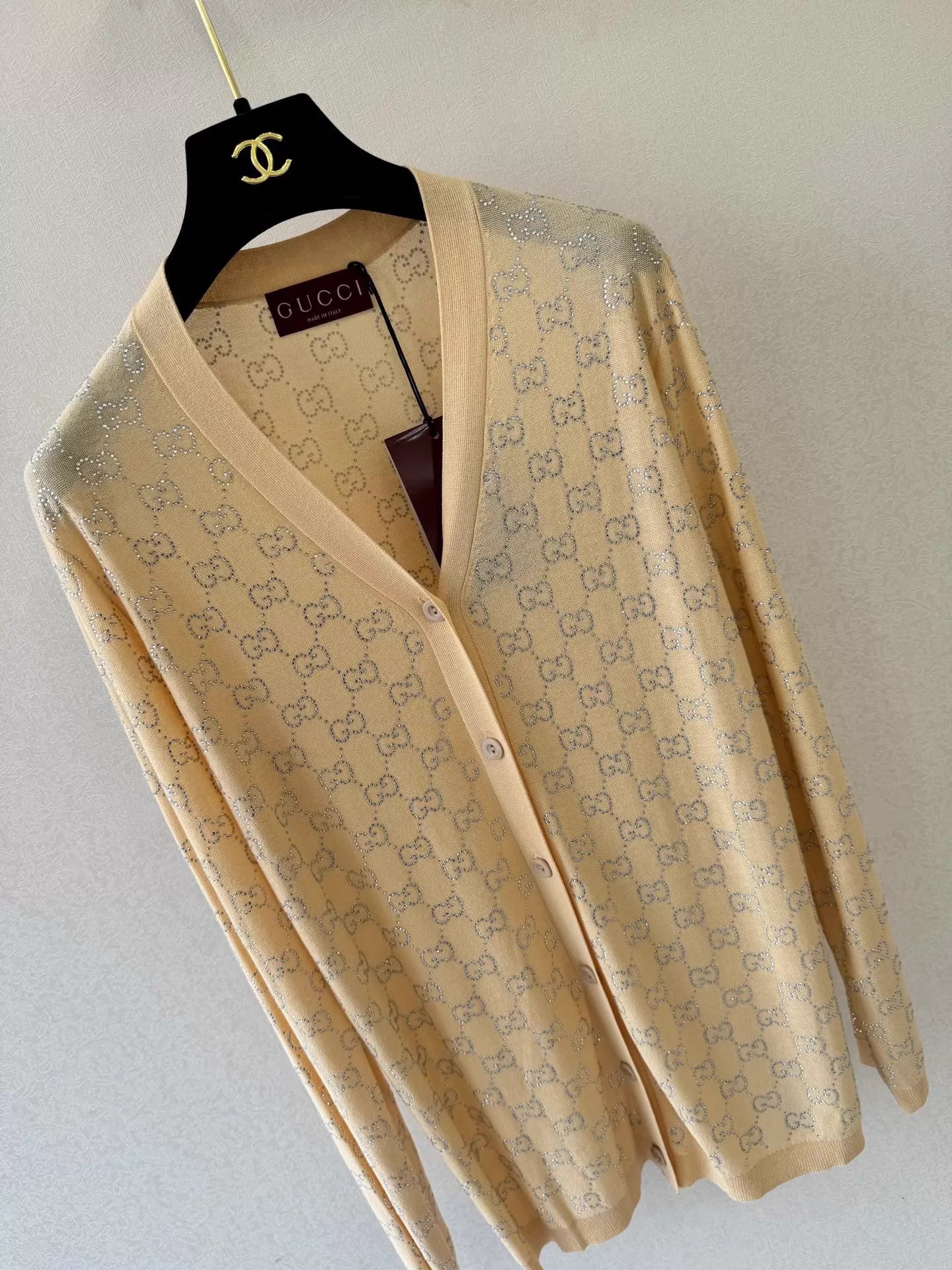 26ss Jacquard Knit Cardigan