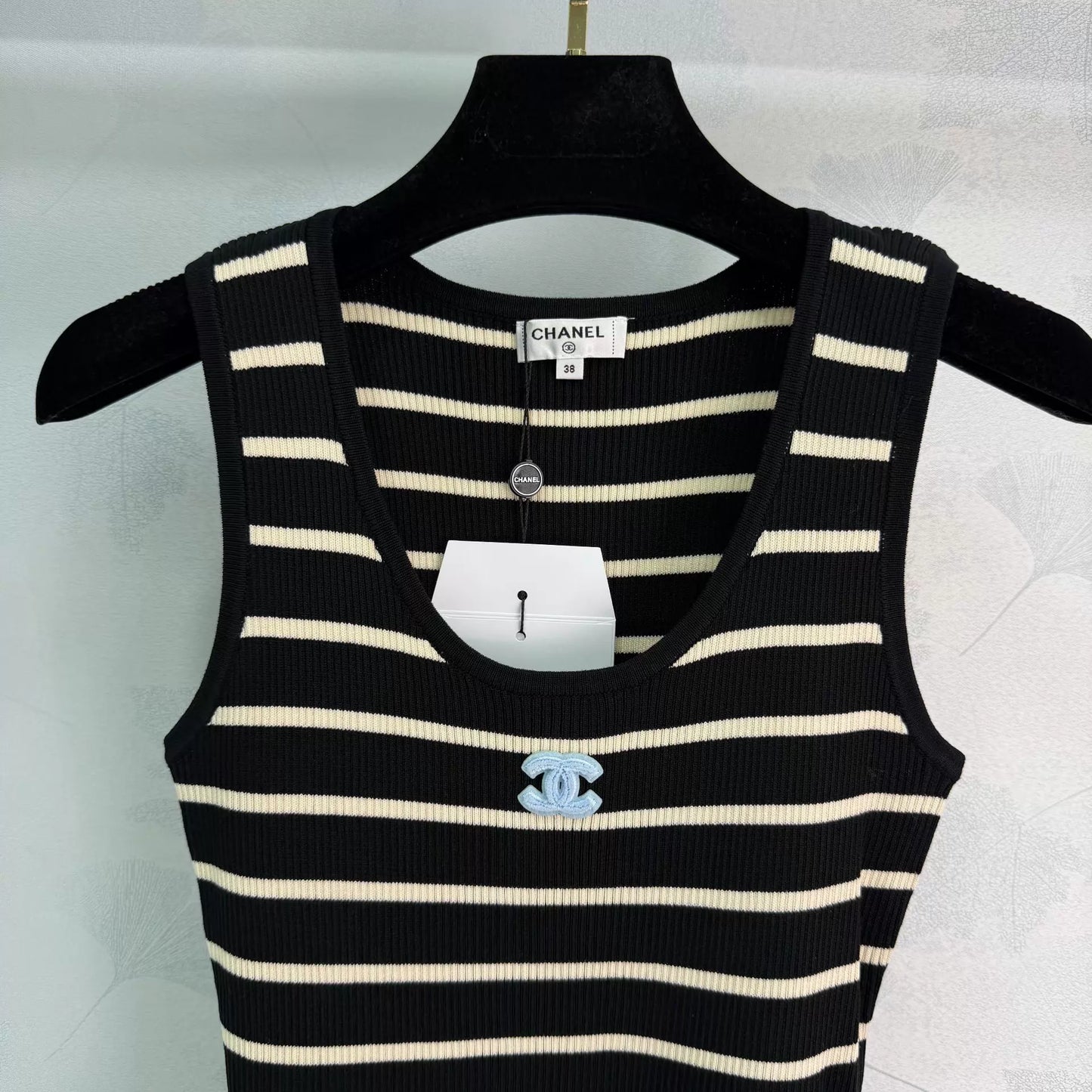 Striped Knit Vest Dress