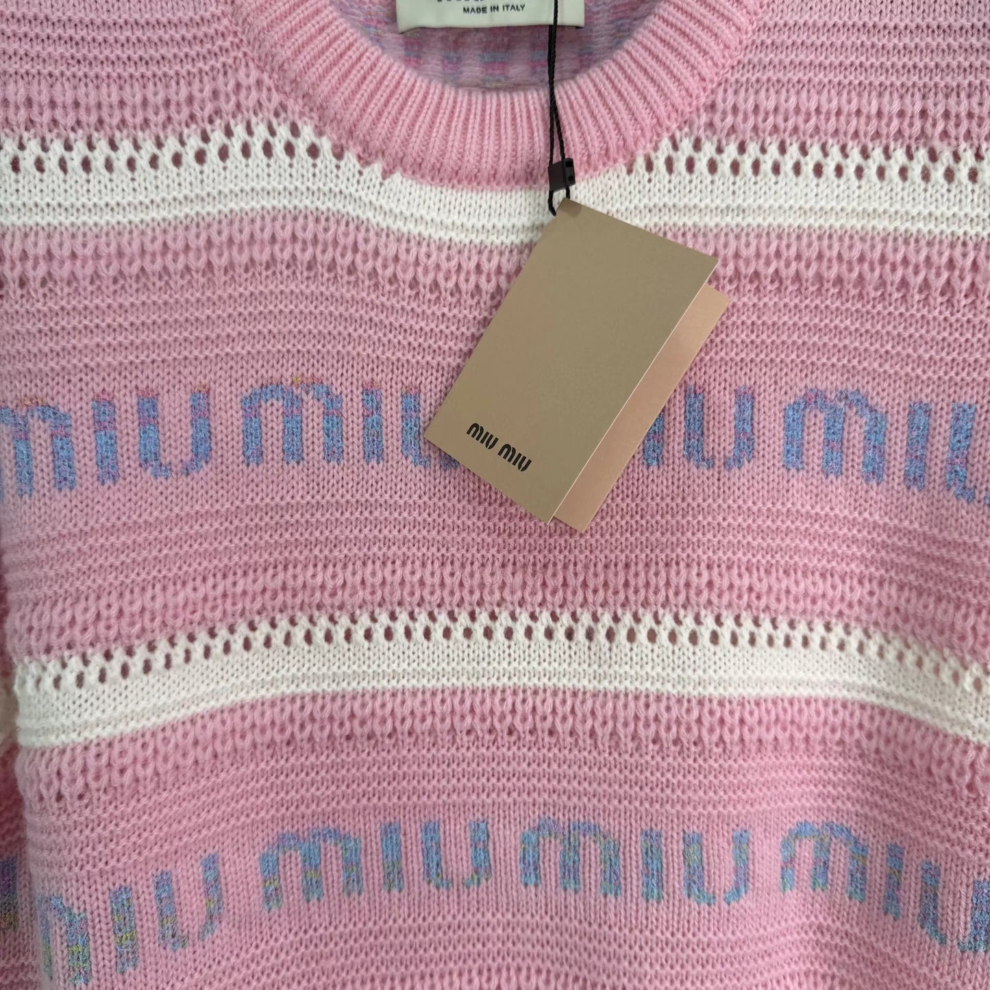 Striped Knit Short-Sleeve T-Shirt