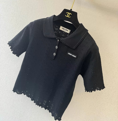 26ss Short-sleeved polo shirt