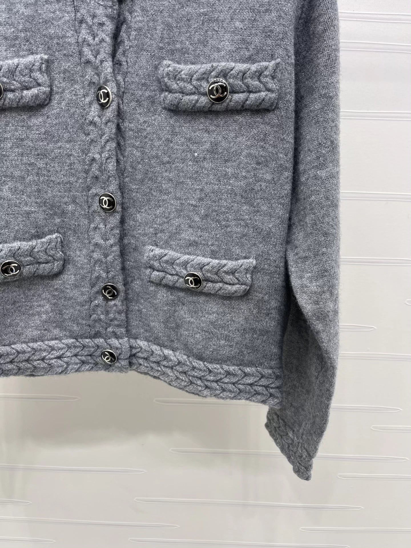 3D Cable Knit Cardigan