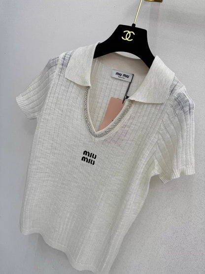 26ss Knitted Polo Shirt