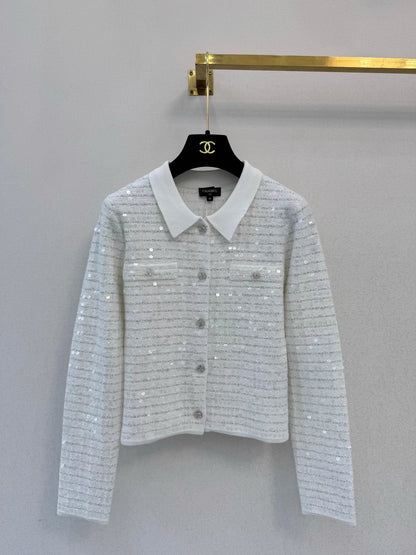 Tweed and Sequined Jacket