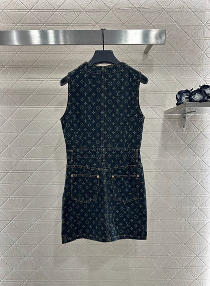 25fw Cowboy vest skirt
