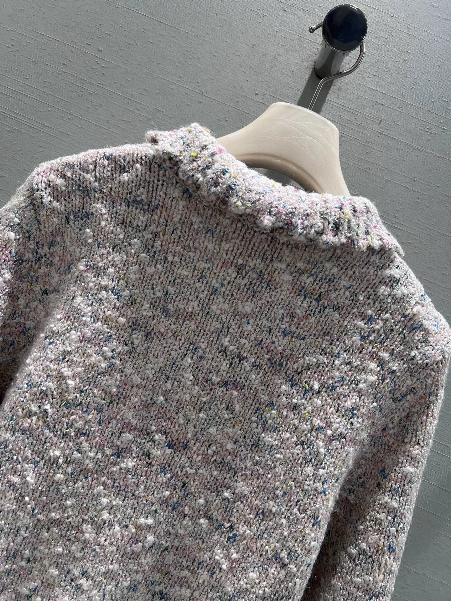 Collared cardigan