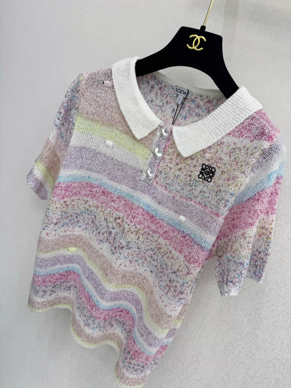 26ss Knitted Polo Shirt