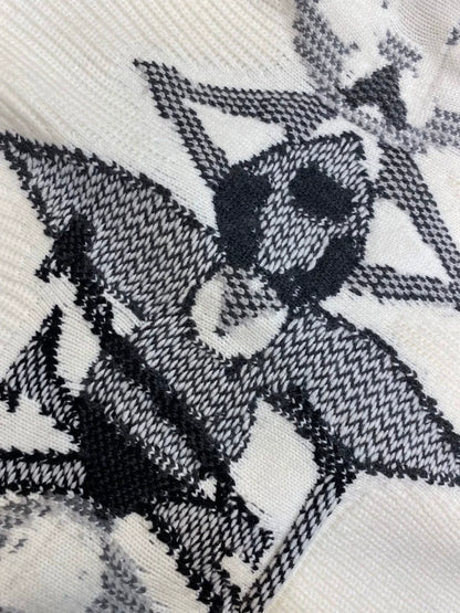 Skiing series knitted cardigan