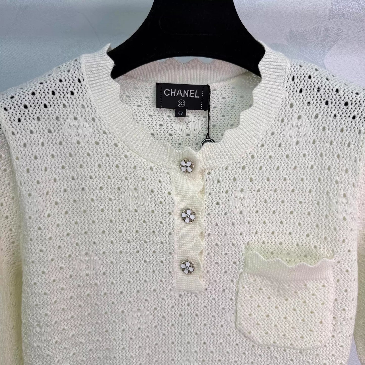 Openwork Lace T-Shirt