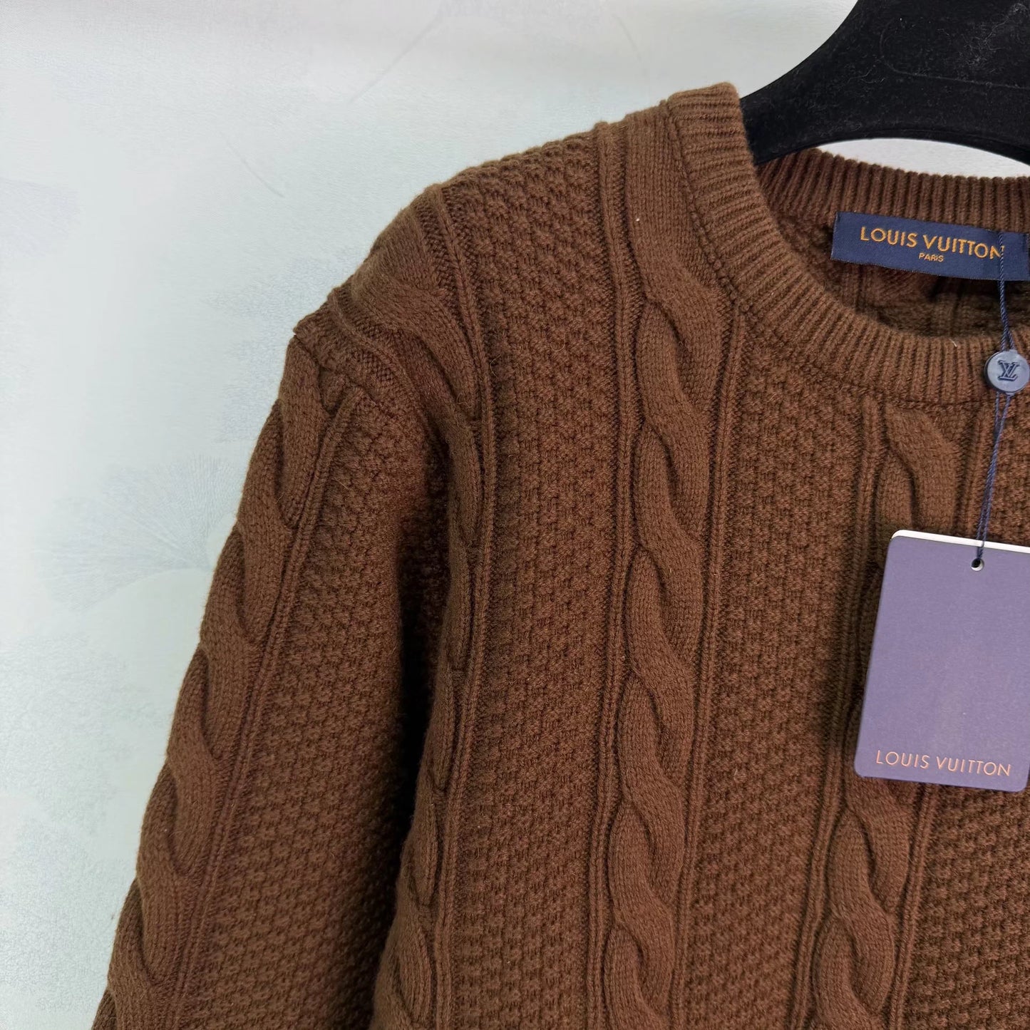 Retro Cable Knit Sweater