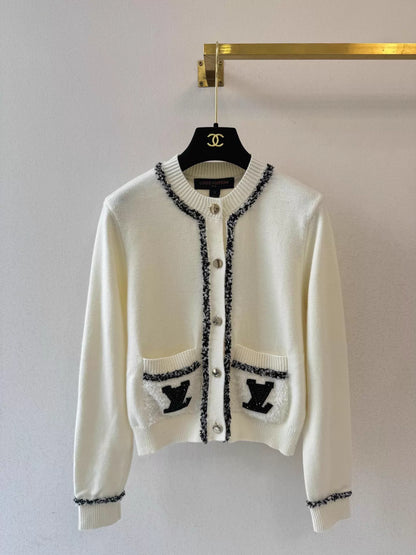 26ss Double Pocket + Sequin Cardigan